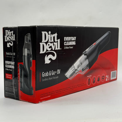 New Dirt Devil Grab & GO BD30100V 8V Cordless Hand Vacuum