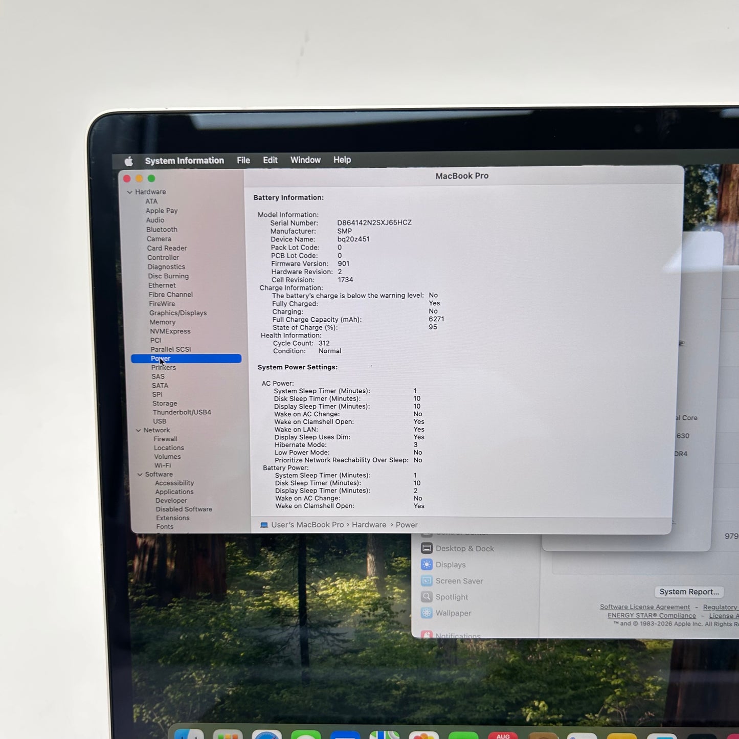 2018 Apple MacBook Pro 15" i7 2.7GHz 16GB RAM 1TB SSD Silver A1990 Read