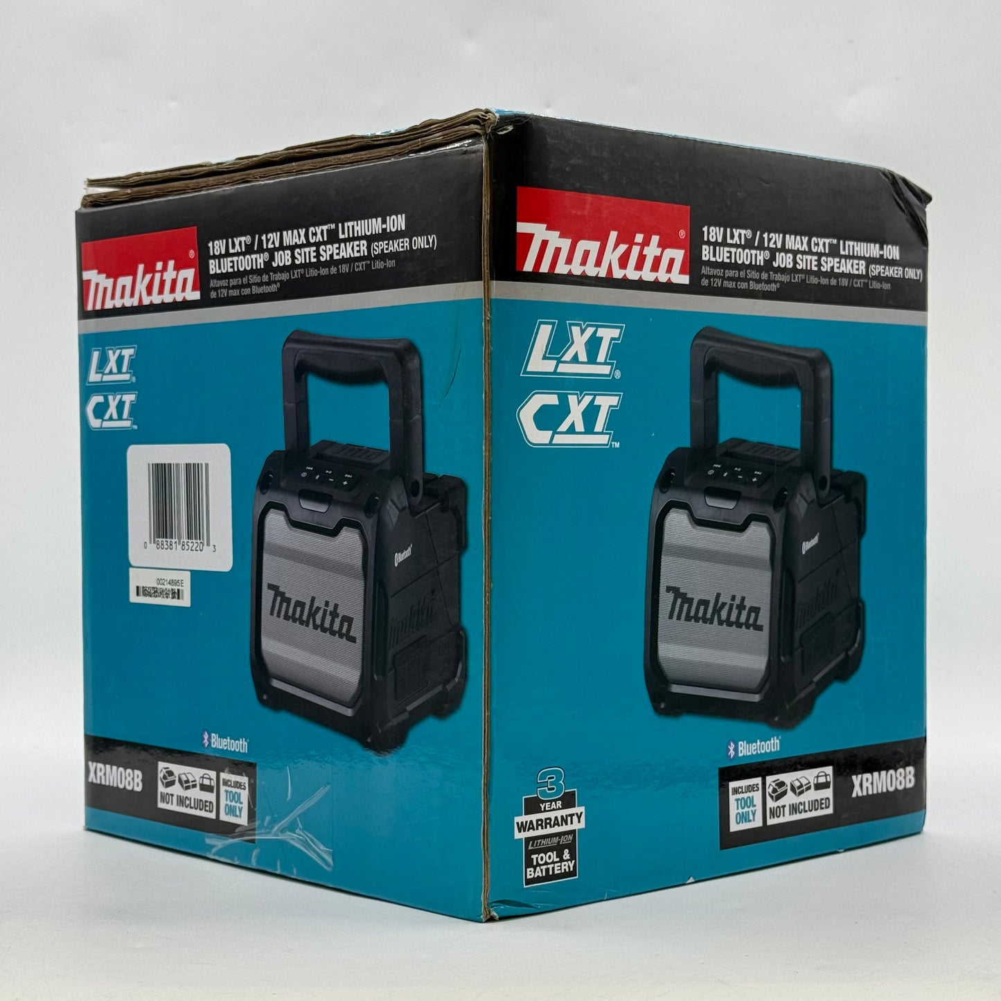 New Makita XRM08B 18V LXT/ 12V Max CXT Lithium-Ion Bluetooth Job Site Speaker
