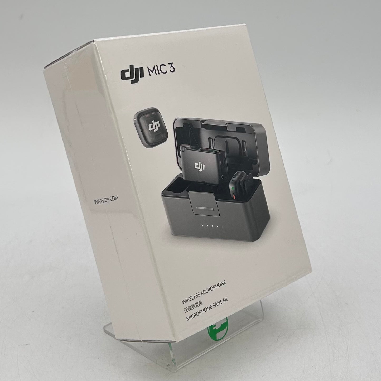 New DJI Mic 3 20Hz - 20kHz Wireless Microphone DAM001