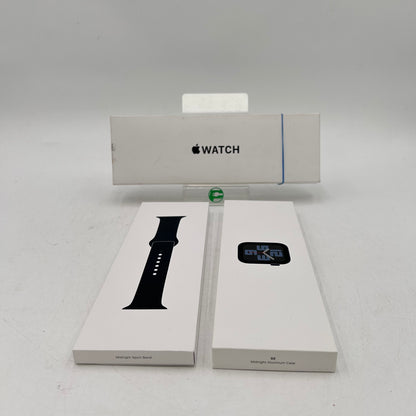 Unlocked Apple Watch SE 2nd Gen 44MM Midnight Aluminum Sport Band MXG23LL/A