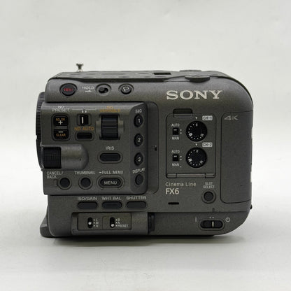 Sony Cinema Line FX6 10.2MP Full-Frame Digital Cinema Camera ILME-FX6V