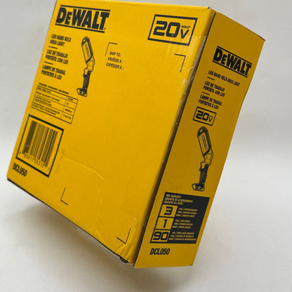 New DeWalt DCL050 20V MAX LED Hand Held Area Light