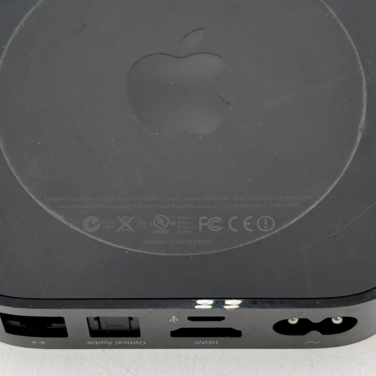 Apple TV 4K 3rd Gen 8GB Digital HD Media Streamer WiFi + Ethernet A1469