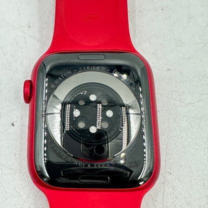 GPS Only Apple Watch Series 9 45MM Red Aluminum A2980 & Sports Band