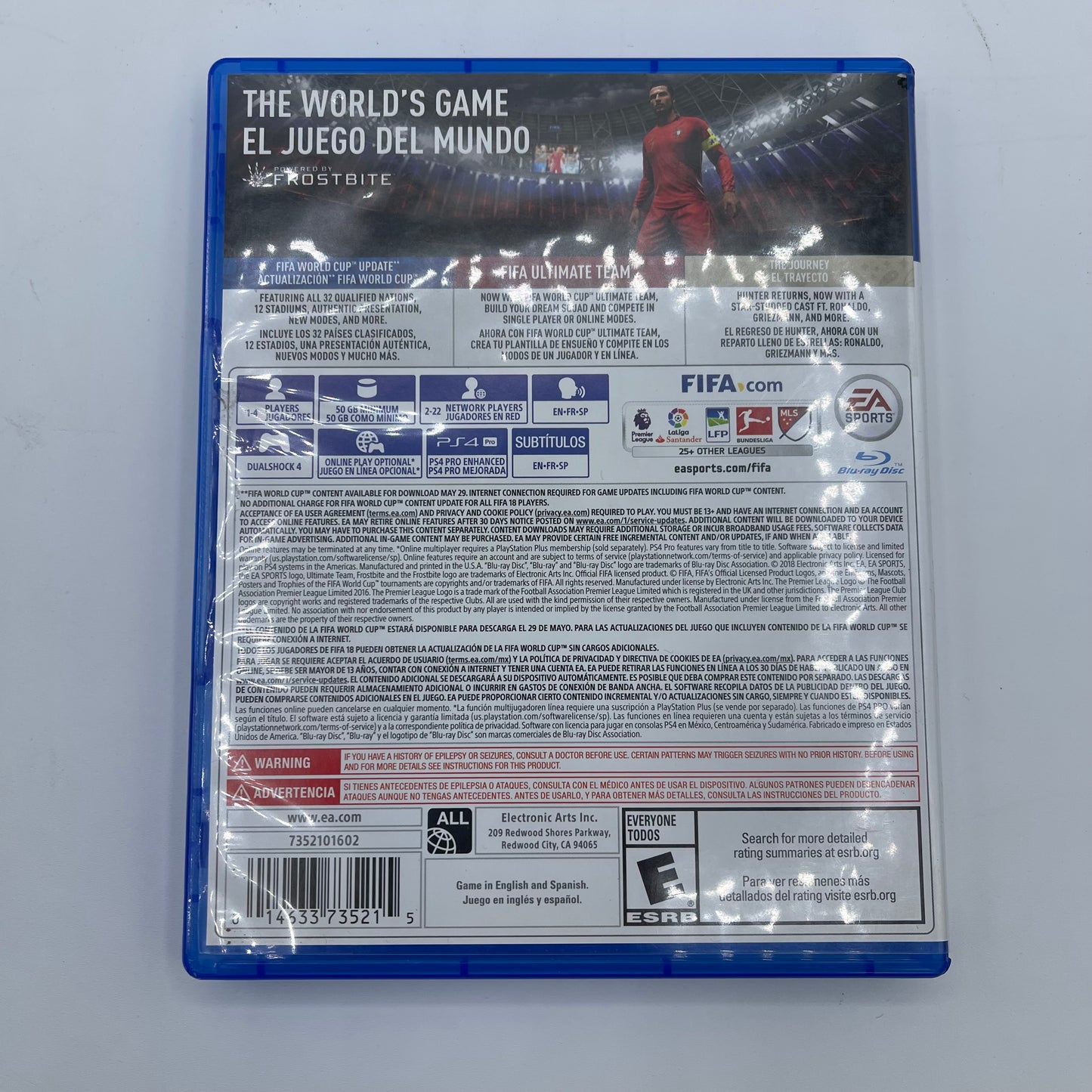 Fifa 18 (Sony PlayStation 4 PS4)