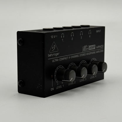 Behringer Micro Amp Ultra Compact 4-Channel Stereo Headphone Amplifier HA400