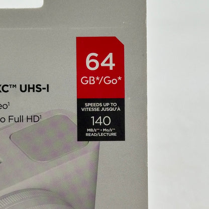 New Sandisk Ultra 64GB SDXC UHS-I Memory Card 140 Mbs