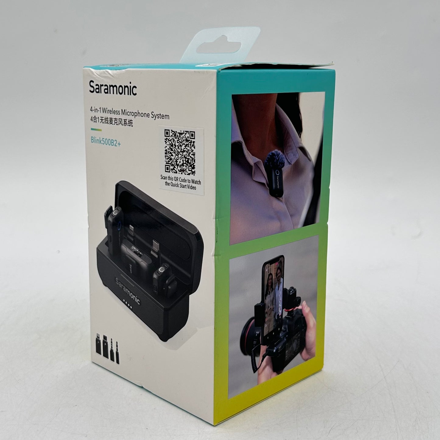 New Saramonic Blink 500 B2+ 20Hz - 20kHz Wireless Microphone BLINK500B2+