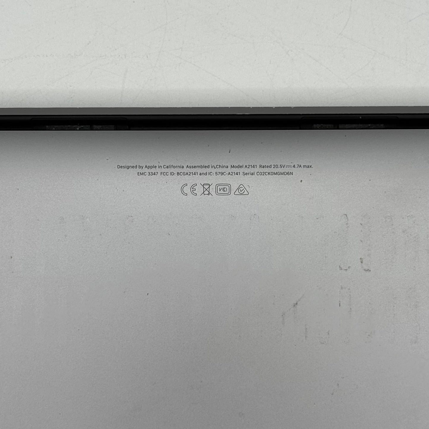 2019 Apple MacBook Pro 16" i9 2.3GHz 16GB RAM 1TB SSD Space Gray A2141