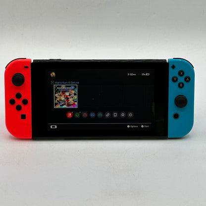 Nintendo Switch v1 Console Gaming System HAC-001 Red/Blue