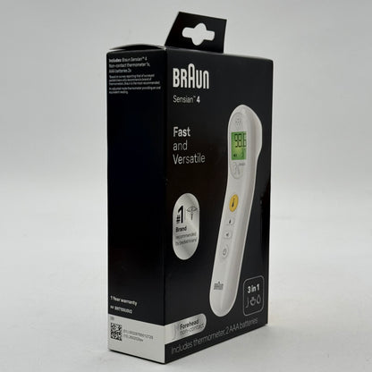 New Braun Sensian 4 No Touch 3-in-1 Thermometer BNT100USV2