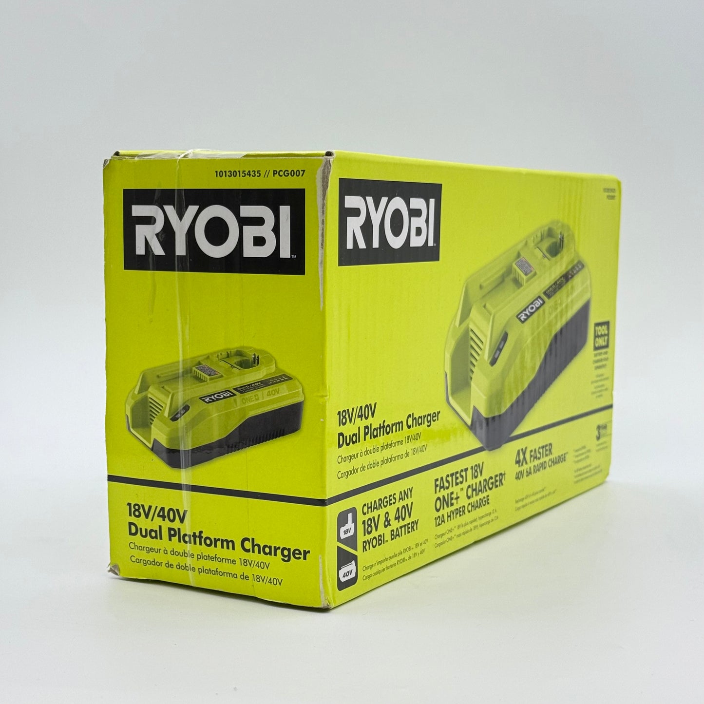 New Ryobi PCG007 18V Dual Platform Charger