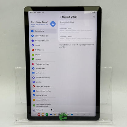 Unlocked Samsung Galaxy Tab S9 FE 10.9" 128GB Graphite SM-X518U