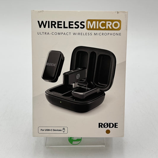 New Rode Micro 20Hz - 20kHz Wireless Microphone 0927-3037-02-13