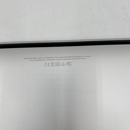 2018 Apple MacBook Pro 15" i7 2.7GHz 16GB RAM 1TB SSD Silver A1990 Read