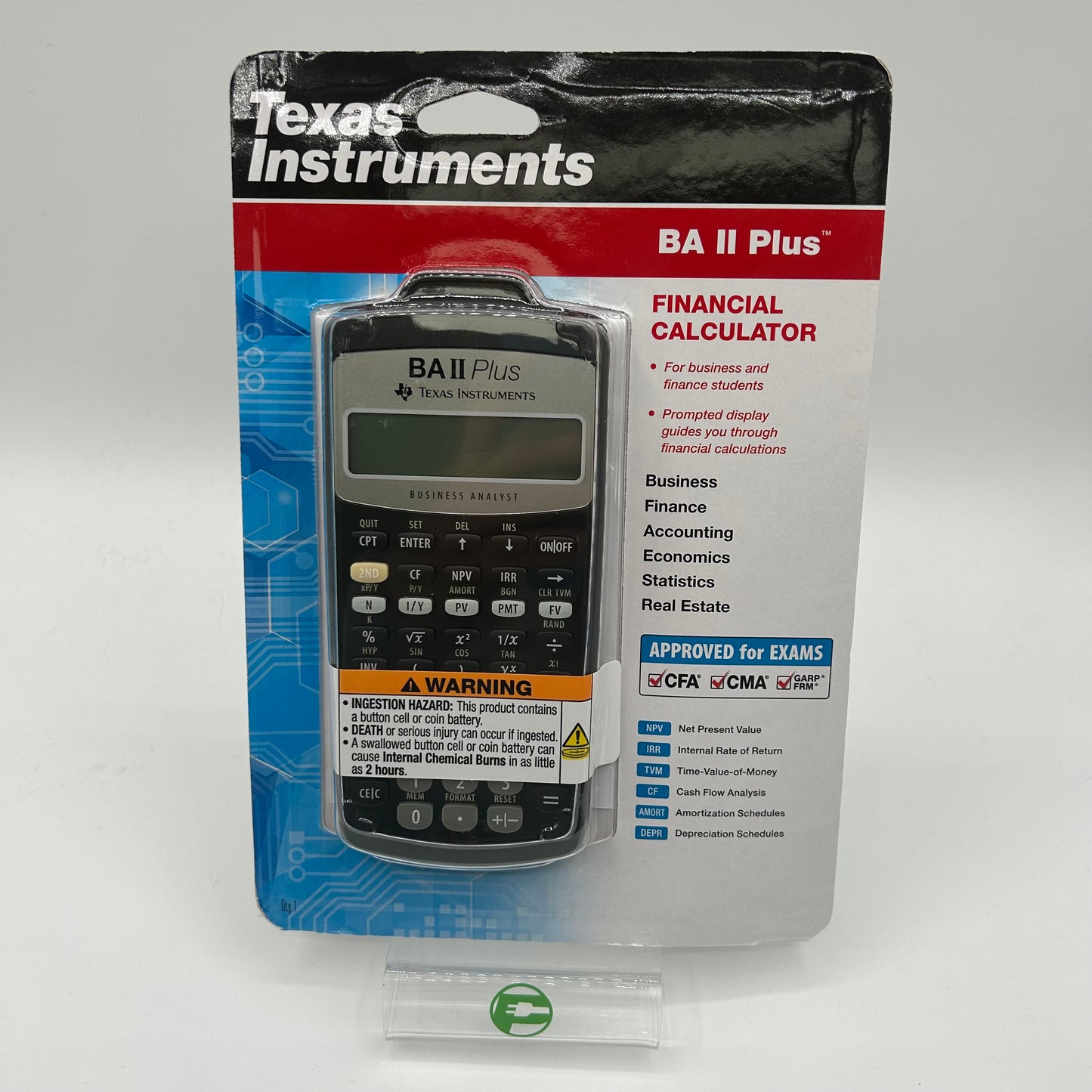 New Texas Instruments BA II Plus Financial Calculator