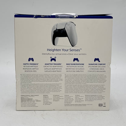 New Sony PlayStation 5 PS5 DualSense Wireless Controller White CFI-ZCT2W
