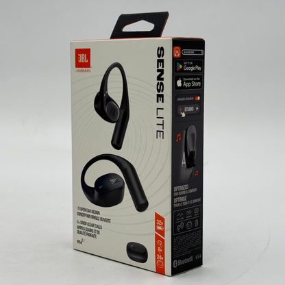 New JBL Sense Lite Open-Ear Wireless Headphones Black JBLSENSELITEBLKAM