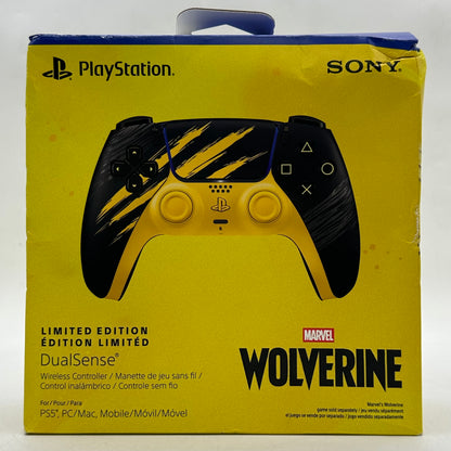 New Sony PlayStation 5 DualSense Wireless Controller Marvel's Wolverine Edition