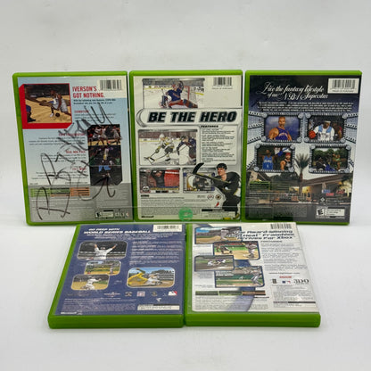 Lot of 5 Microsoft Original Xbox Games Titles In Description