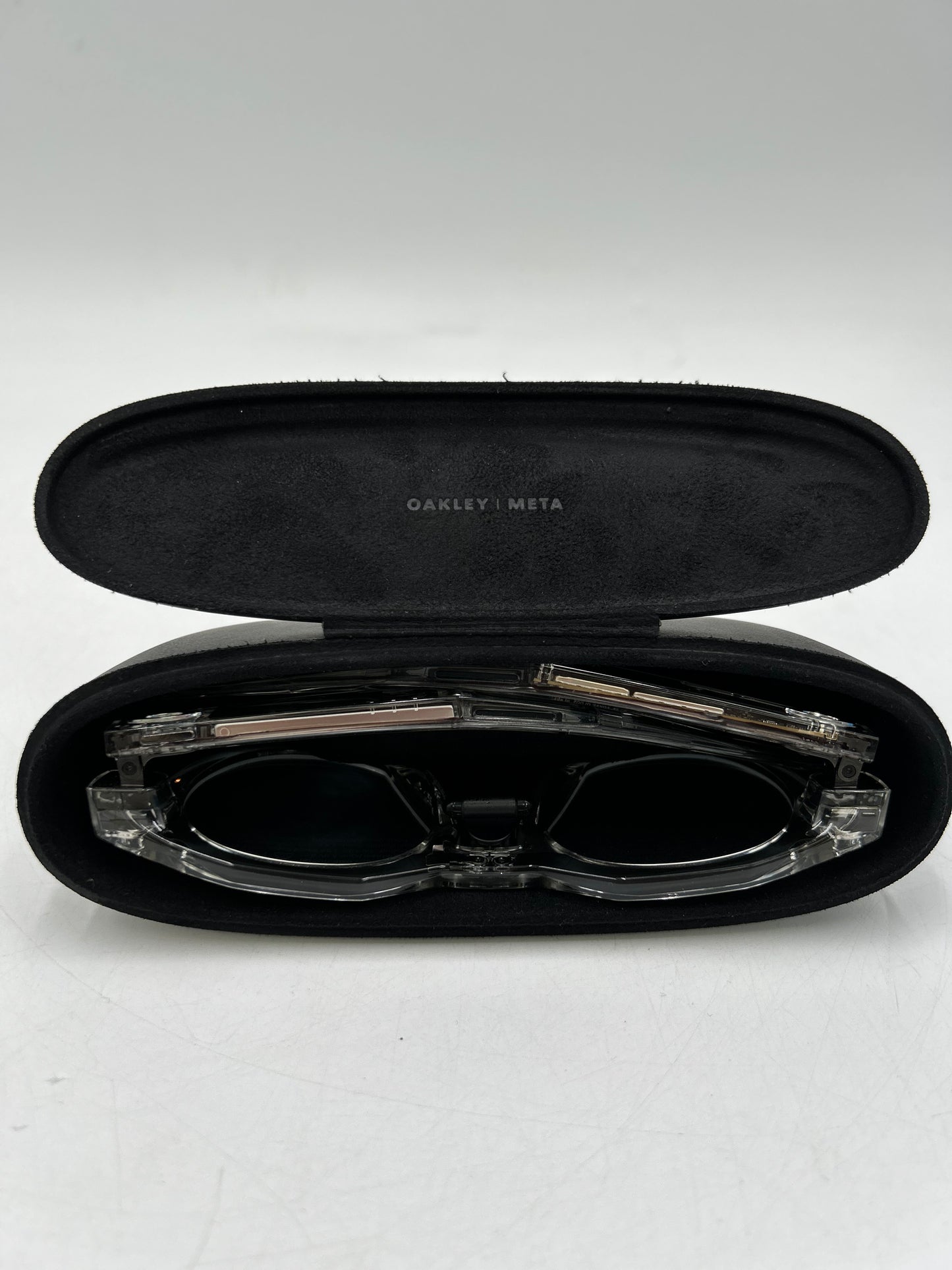 Oakley Meta HSTN Clear Transitions OW8002-02 AI Smart Glasses