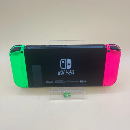 Nintendo Switch v2 Video Game Console HAC-001(-01) Green/Red