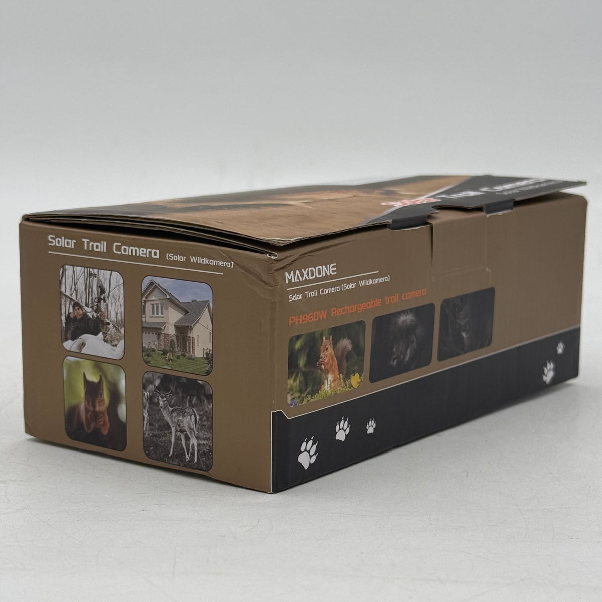New Maxdone Solar-Powered Wildlife Trail Camera PH960W