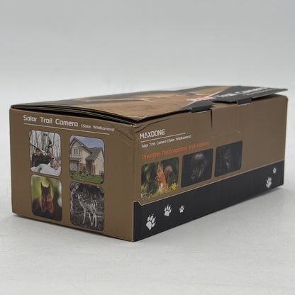 New Maxdone Solar-Powered Wildlife Trail Camera PH960W