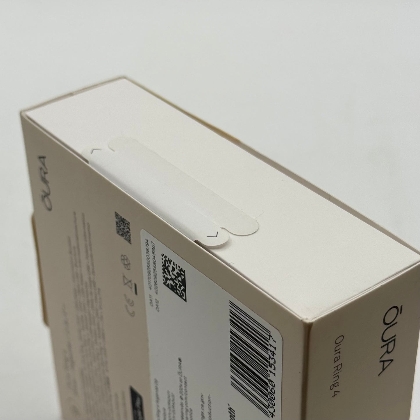 New Oura Ring 4 Size 9 Silver Titanium Smart Ring JZ90-54217-09
