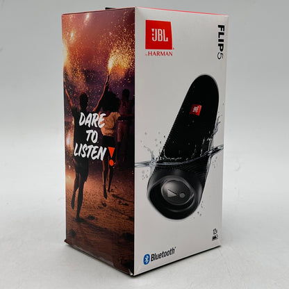JBL Flip 5 Portable Bluetooth Party Speaker Black JBLFLIP5BLKAM