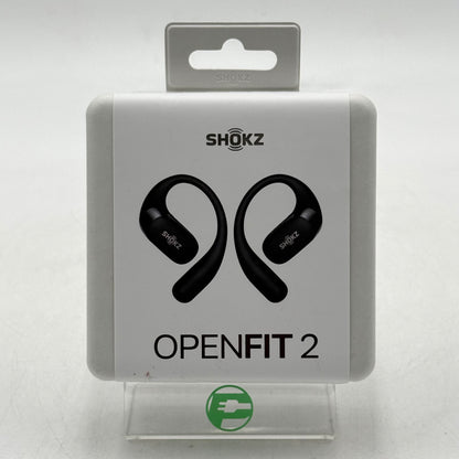 New Shokz OpenFit 2 Open-Ear Wireless Earbuds Black T920