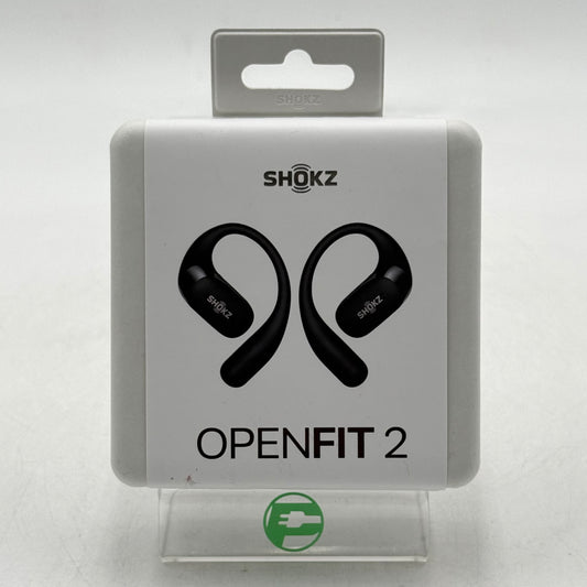 New Shokz OpenFit 2 Open-Ear Wireless Earbuds Black T920