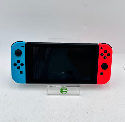 Nintendo Switch HAC001 Video Game Console HAC-001(-01) Multi-Colored w/ Extras