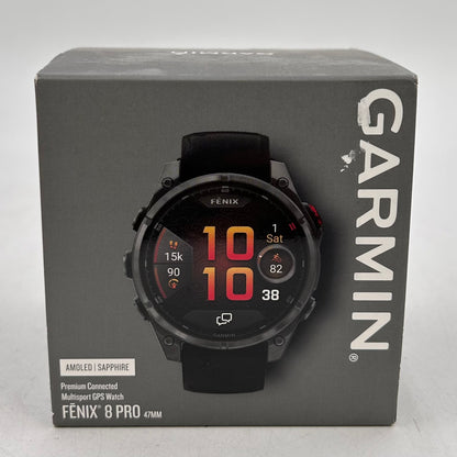 New Garmin Fenix 8 Pro 47mm Premium Multisport GPS Smartwatch 010-03198-00