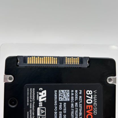 Samsung 2.5" 870 EVO 2TB eSATA III 6Gbps SSD MZ-77E2T0