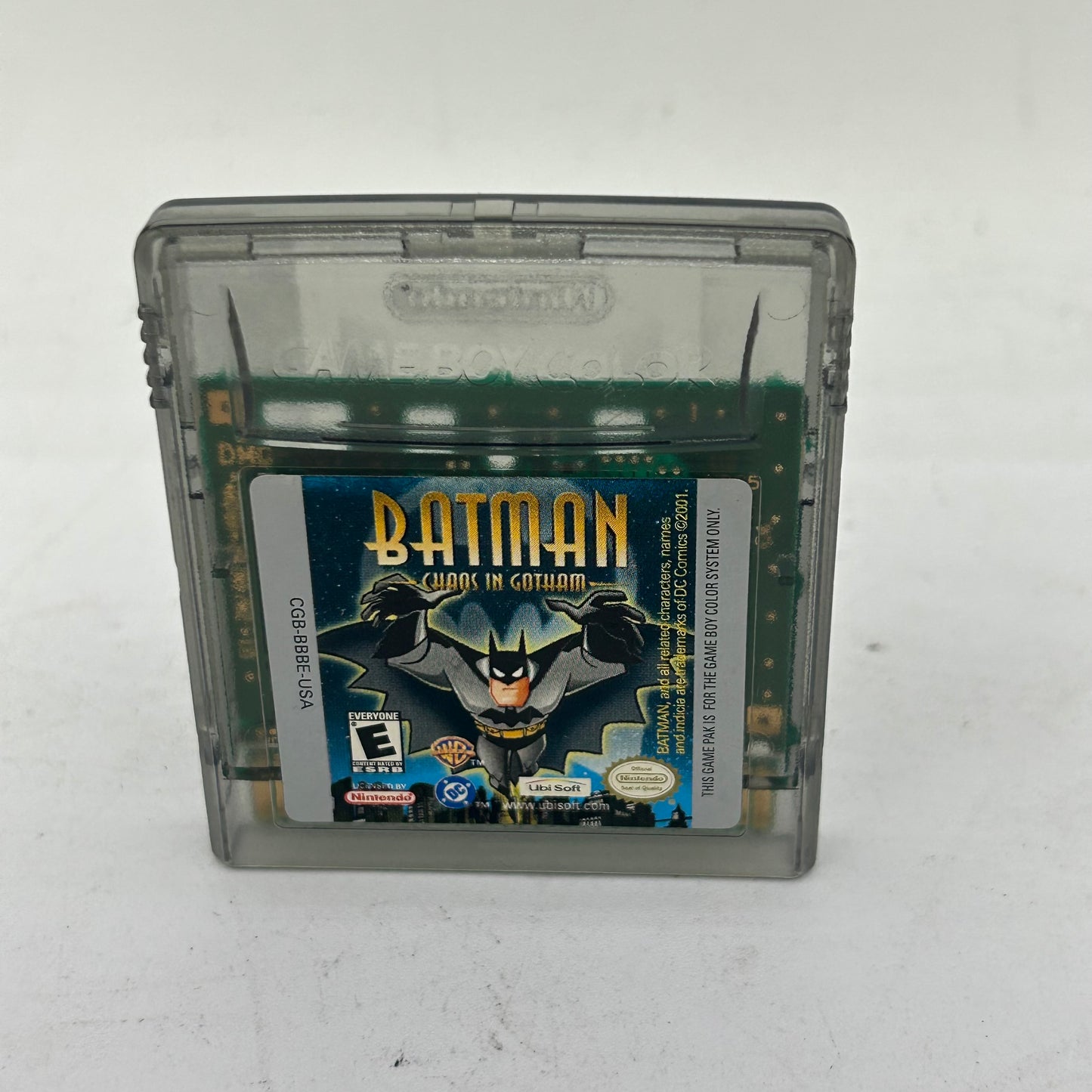 BatMan Chaos In Gotham  (Nintendo GameBoy Color,  1998)