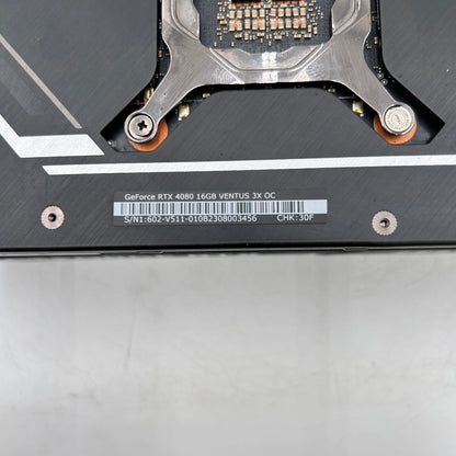 MSI GeForce RTX 4080 Ventus 3X OC 16GB GDDR6X Graphics Card RTX408016GBVENT