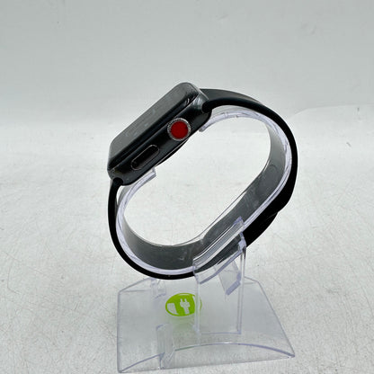 Broken Unlocked Apple Watch Series 3 42MM Aluminum A1861 READ