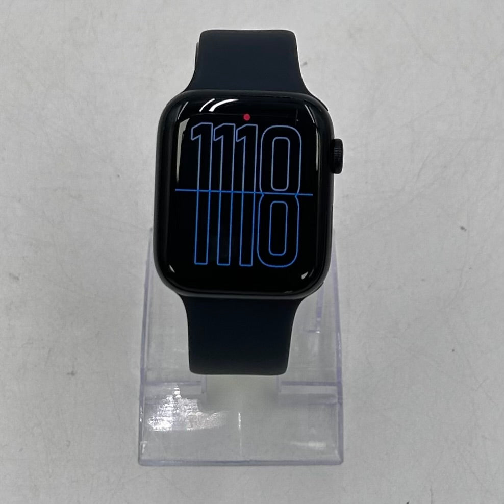 Unlocked Apple Watch SE 2nd Gen 44MM Midnight Aluminum Black Band MA9L4LL/A