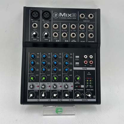 Mackie Mix8 8-Channel Compact Mixer