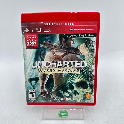 Uncharted Dual Pack [Greatest Hits]+ Uncharted 3 (Sony PlayStation 3 PS3, 2011)