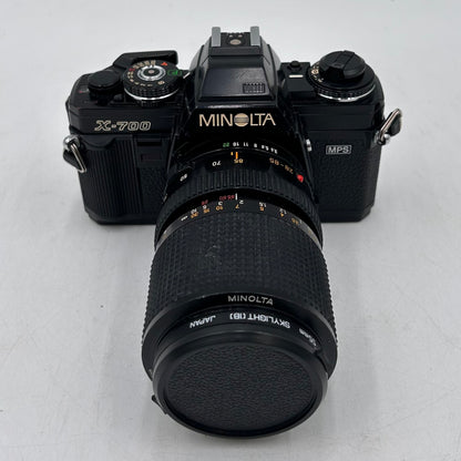 Minolta X-700 SLR Film Camera With 28-85mm Lens