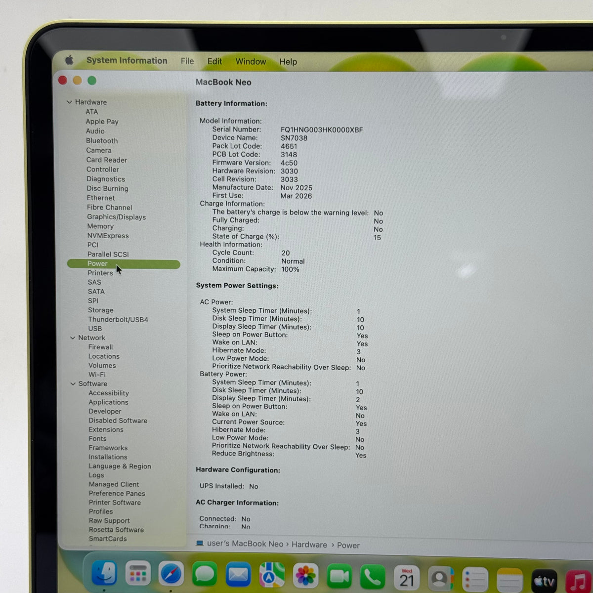 2026 Apple MacBook Neo 13" A18 Pro 5C GPU 4.0GHz 8GB RAM 256GB SSD MHFD4LL/A