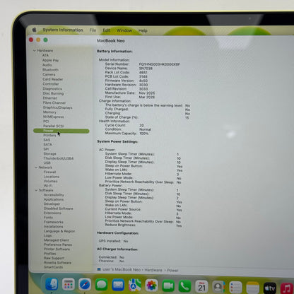 2026 Apple MacBook Neo 13" A18 Pro 5C GPU 4.0GHz 8GB RAM 256GB SSD MHFD4LL/A