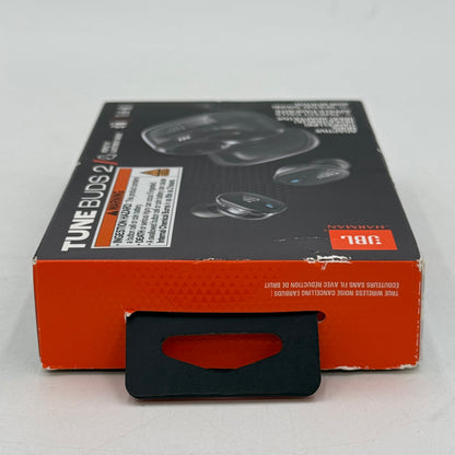 New JBL Tune Buds 2 In-Ear Wireless Headphones Black JBLTBUDS2GBLKAM