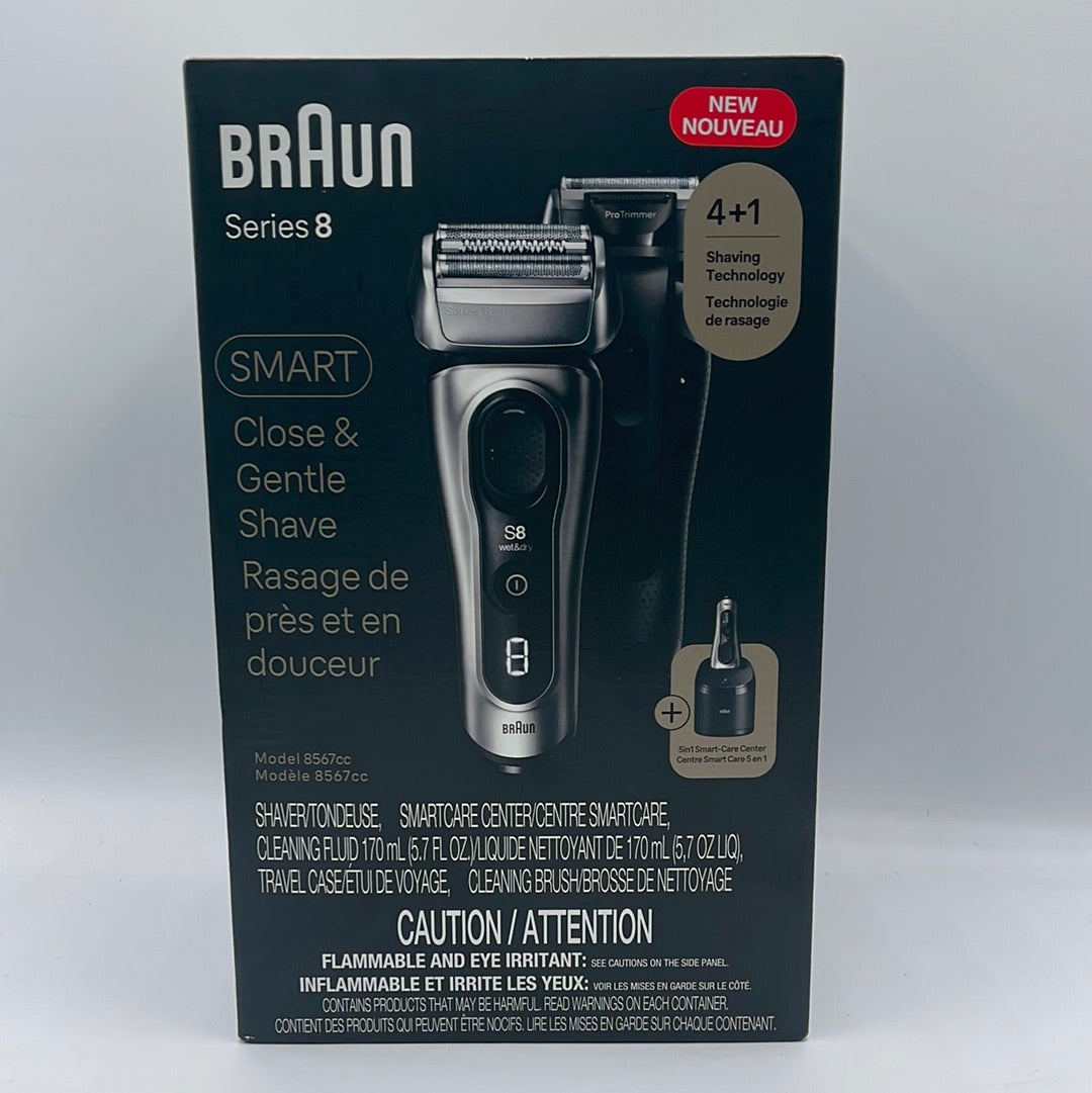 New Braun Series 8 Wireless Shaver