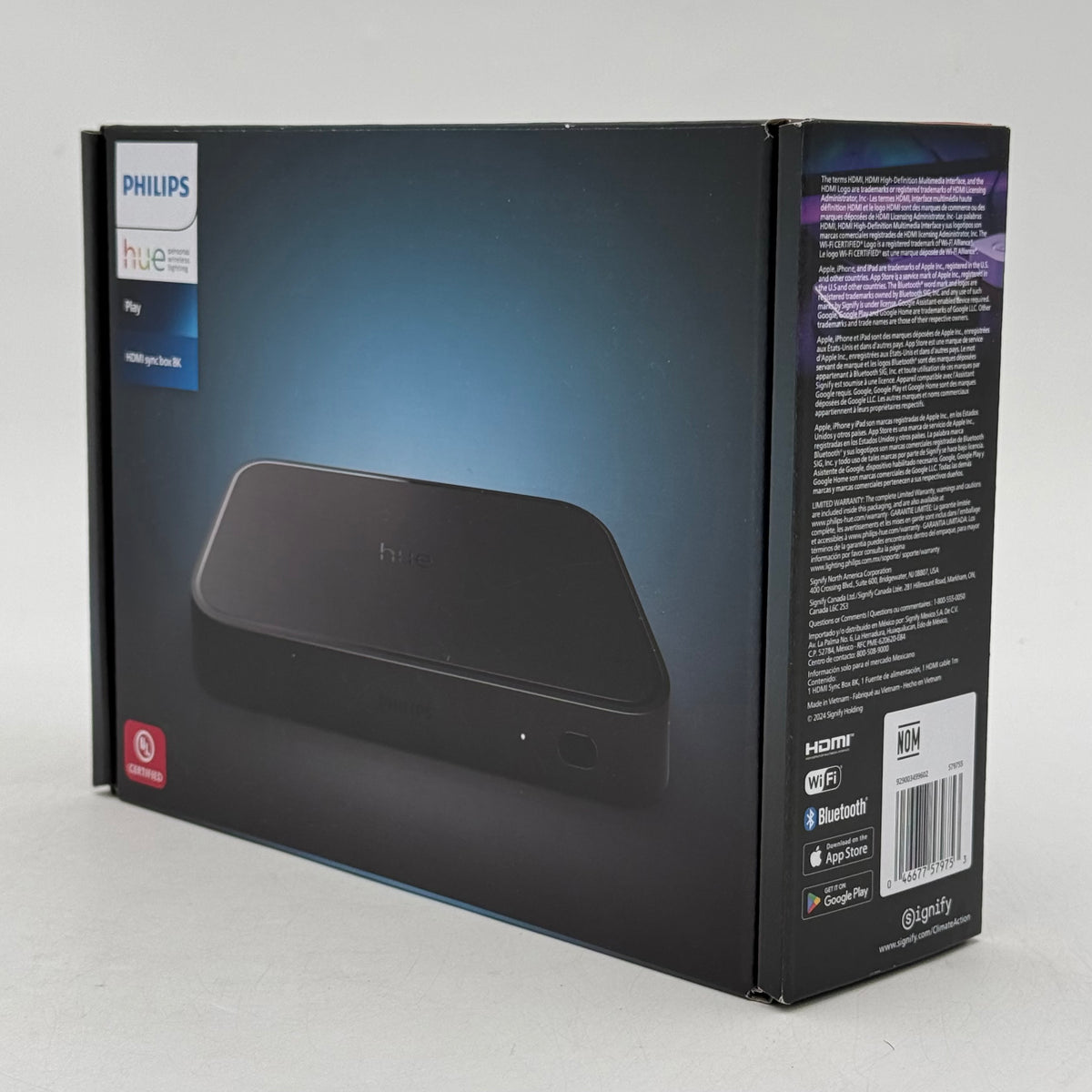 New Philips Hue Play HDMI Sync Box 8K 579755