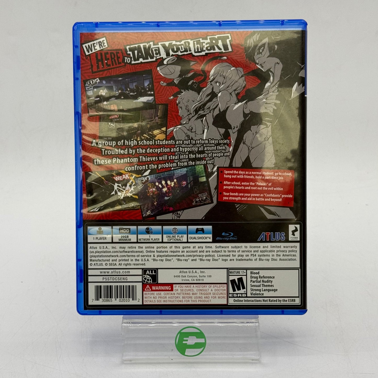 Persona 5 (Sony PlayStation 4 PS4, 2017)