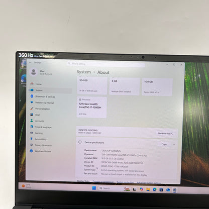 Razer Blade 15 RZ09-0421 15.6" i7-12800H 16GB RAM 1TB SSD GeForce RTX 3070 Ti